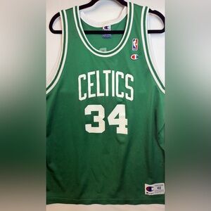 Vintage Champion Paul Pierce Boston Celtics Jersey Size 48